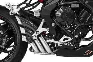 HPCORSE HYDROTRE SATIN COVER CARB TERMINALE DI SCARICO OMOLOGATO PER MV AGUSTA BRUTALE 675/800