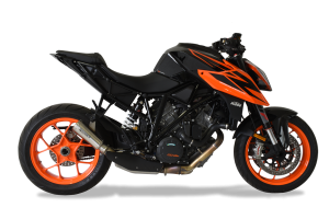 HPCORSE GP07 SATIN TERMINALE DI SCARICO OMOLOGATO PER KTM SUPERDUKE 2017-UP