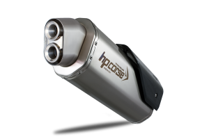HPCORSE 4-TRACK R TITANIUM TERMINALE DI SCARICO OMOLOGATO PER TRIUMPH TIGER 800 2018-2019