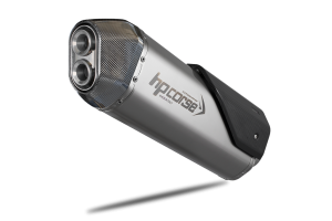 HPCORSE SPS CARBON TITANIUM TERMINALE DI SCARICO OMOLOGATO PER TRIUMPH TIGER 800 2018-2019