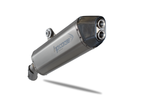 HPCORSE SPS CARBON SATIN TERMINALE DI SCARICO OMOLOGATO PER MOTO GUZZI V85 TT