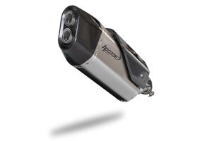 HPCORSE SP-3 CARBON SHORT SATIN TERMINALE DI SCARICO OMOLOGATO PER KTM DUKE 790