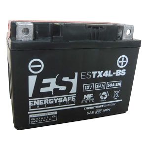 BATTERIA ENERGYSAFE ESTX4L-BS 12V/3AH (SIGILLATA CON ACIDO A CORREDO)