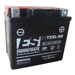 BATTERIA ENERGYSAFE ESTX5L-BS(SIGILLATA CON ACIDO A CORREDO) 12V/4AH