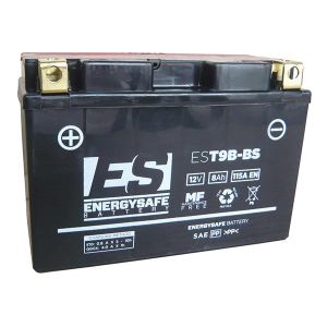 BATTERIA ENERGYSAFE EST9B-BS (SIGILLATA CON ACIDO A CORREDO) 12V/8AH