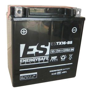 BATTERIA ENERGYSAFE ESTX16-BS (SIGILLATA CON ACIDO A CORREDO) 12V/14AH