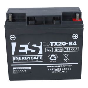 BATTERIA ENERGYSAFE ESTX20-B4 12V/18AH (SIGILLATA ATTIVATA-FACTORY SEALED)
