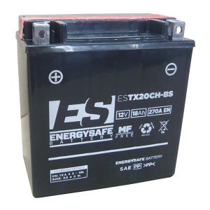 BATTERIA ENERGYSAFE ESTX20CH-BS (SIGILLATA CON ACIDO A CORREDO) 12V/18AH