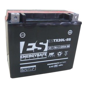 BATTERIA ENERGYSAFE ESTX20L-BS (SIGILLATA CON ACIDO A CORREDO) 12V/18AH