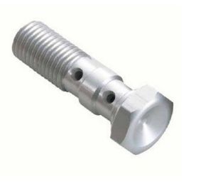 Bullone testa fresata tubo doppio M10X1 codice 06GS2362