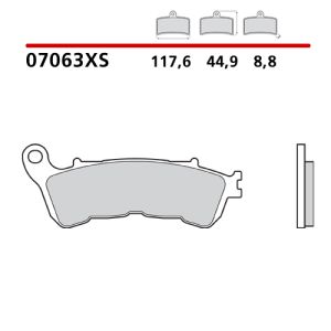07063XS - Pastiglie Freno Brembo scooter Sinterizzato (1 coppia per 1 disco)