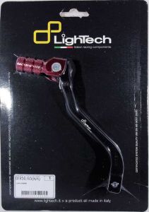 Leva cambio con puntalino rosso Lightech per HONDA CRF 450 10>14, codice OFR50.105(N/R)
