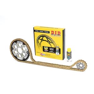 KIT CATENA-CORONA-PIGNONE S-STSLV 15-43-525-118-R, codice 101244STSLV
