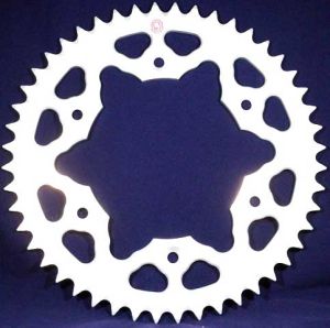 Corona 48 Denti Sitta in Ergal, passo 520, Honda vari modelli Cross/enduro tra cui CRF 250 04-18 - CRF/CRE 450 02-17 - Beta 430 RR/RS codice 101N48 (Vedi descrizione)