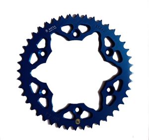 Corona 39 Denti Sitta in Ergal, passo 520, per Husaberg e KTM vari modelli (vedi descrizione), codice 101T39-BLU