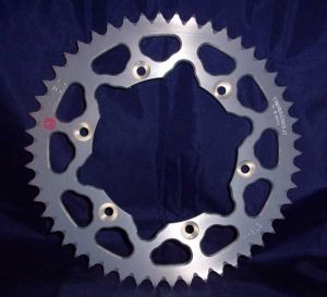 Corona 55 Denti Sitta in Ergal, passo 520, per HUSQVARNA, BETA e GAS GAS (modelli in descrizione), codice 101V55