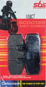 PASTIGLIE FRENO SBS 108 CT (CARBONTECH) codice 65610810