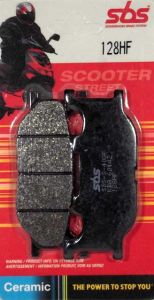 PASTIGLIE FRENO SBS 128 HF (ORGANICA) codice 6561280