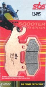 PASTIGLIE FRENO SBS 134 MS SINTERIZZATA (1 coppia per un disco) cod 65613405