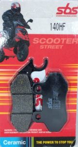 PASTIGLIE FRENO SBS 140 HF (ORGANICA), codice 6561400