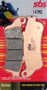 PASTIGLIE FRENO SBS 147 MS (SINTERIZZATA) (1 coppia per 1 disco), codice 65614705