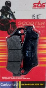 PASTIGLIE FRENO SBS 151 CT (CARBONTECH) codice 65615110