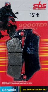 PASTIGLIE FRENO SBS 151 HF (ORGANICA) codice 6561510