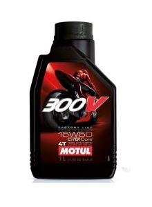 Kit tagliando 300v 15w50 Motul 4 lt 100% sintetico Racing + filtro olio Ison o Meiwa
