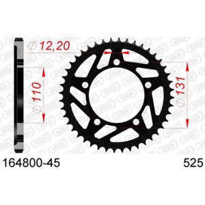 Corona Afam acciaio 45 denti BMW S1000 RR 9-18 - R 13-20 - XR 15-19  catena 525, codice 16480045