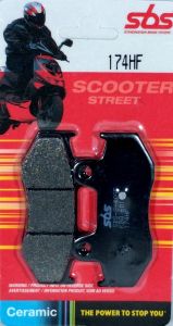 PASTIGLIE FRENO SBS 174 HF (ORGANICA), codice 6561740