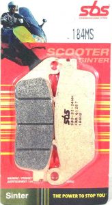 PASTIGLIE FRENO SBS 184MS (SINTERIZZATA), codice 65618405
