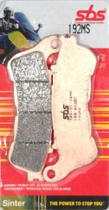 PASTIGLIE FRENO SBS 192 MS (SINTERIZZATA), codice 65619205