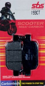 PASTIGLIE FRENO SBS 193 CT (CARBONTECH), codice 65619310