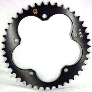 Corona nera 39 denti Sitta in ergal passo 525 per MV Agusta tutte tranne monobraccio