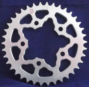 201H38-25 - Corona 38 Denti Sitta Ergal, catena 525, ergal 7075 per cerchi attacco OZ/Marchesini/BST/MFR - Benelli (tutti i modelli)