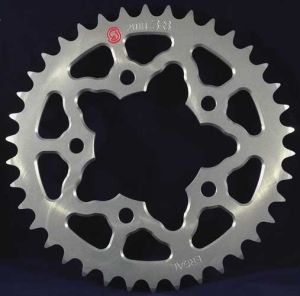 201H38 - Corona 38 Denti Sitta Ergal catena 520 ergal 7075 per cerchi attacco OZ/Marchesini/BST/MFR - Benelli (tutti i modelli)