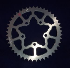 201J41 - Corona 41 Denti per cerchi PVM a 5 FORI, catena 520, ergal 7075 Sitta Ergal