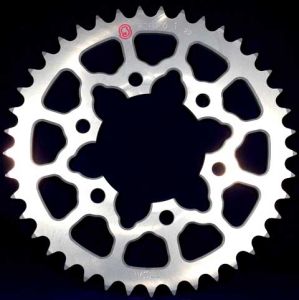 Corona 41 Denti Sitta Ergal, catena 525, ergal 7075 per Kawasaki ER-6, Versys, ZX-6R 98-, ZX-7/ZX-9, Z750/800/900/1000, ZX-10R