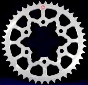 Corona 42 Denti Sitta Ergal, catena 520, codice 201W42 ergal 7075 per Kawasaki ER-6, Versys, ZX-6R 98-, ZX-7/ZX-9 94-03, Z750/800/1000, ZX-10R