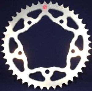 Corona 44 Denti Sitta Ergal, catena 525, CODICE 201Z44-25 ergal 7075 per Suzuki GSX-R 600/750 - KAWASAKI - TRIUMPH (VEDI MODELLI)