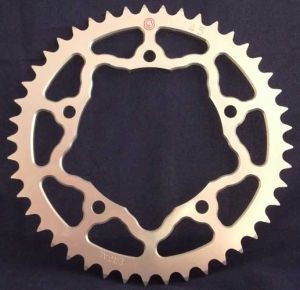 Corona Sitta 38 Denti in ergal trsparente passo 520 per Suzuki GSX-R 600 - 750 - 1000 e GSR 600