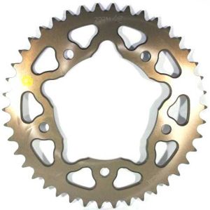 Corona 41 Denti Sitta Ergal con trattamento ossido duro passo 525 per Yamaha R1 2015> - R6 99>02 - MT09 - TRACER 9 - NIKEN