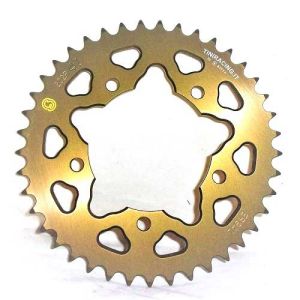 Corona 41 Denti Sitta in ossido duro Ergal, catena 520, CODICE 202P41-OD ergal 7075 per APRILIA RS 125 06>, RSV 1000, RSV4, FALCO, TUONO