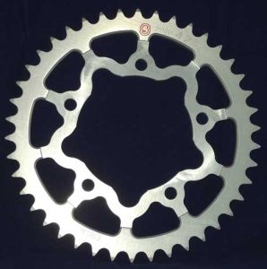 Corona 42 Denti Ergal Sitta passo 525 CODICE 202P42-25 per APRILIA RS, RSV4, TUONO