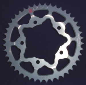 Corona 44 Denti Ergal Sitta passo 525  per APRILIA RS 125 06> - RSV 1000, RSV4, FALCO - TUONO,Codice 202P44-25