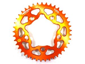 Corona 41 Denti Sitta in Ergal passo 520 per KTM RC8, DUKE 950/990 codice 202T41-ORANGE