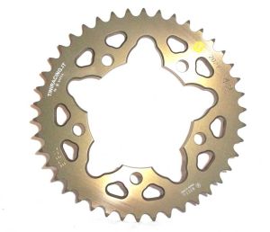 Corona 42 Denti Sitta Ergal trattamento ossido suro passo 520 per BMW S1000 RR 09>18 / R 13>20 (NO HP4)