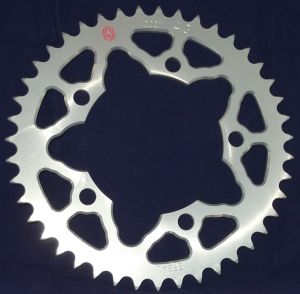 Corona 42 Denti Sitta Ergal, catena 530, codice 201W42-30 ergal 7075 per Kawasaki ER-6, Versys, ZX-6R 98-, ZX-7/ZX-9 94-03, Z750/800/1000, ZX-10R