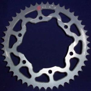 Corona 47 Denti Sitta Ergal, catena 525 per YAMAHA FZ8 10>13, TDM 02>12 - HONDA Transalp 88>10 - Africa Twin 88>90 e Altre (vedi descrizione) CODICE 203M47-25