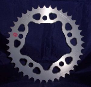 Corona 40 Denti Sitta Ergal, catena 520 per Honda Hornet 97-13 - CBR 500 13-14 - 700 Integra 12-  - 700 NC DCT S X 12 - 750 NC DCT S X 14 - 750 X-Adv 17-21